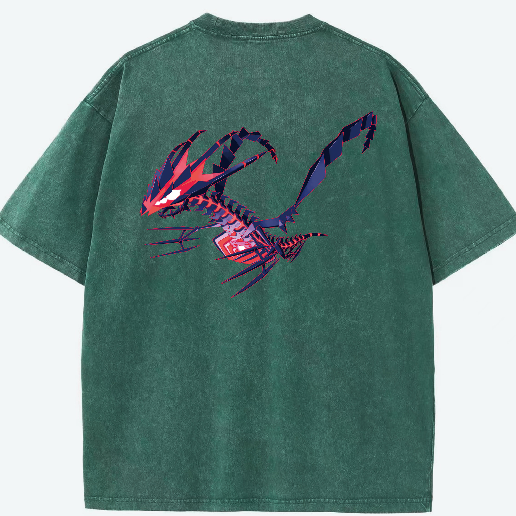 （画像用） ポケットモンスター Pokémon 綿100% ヴィンテージ風 半袖Tシャツ（背面プリント）